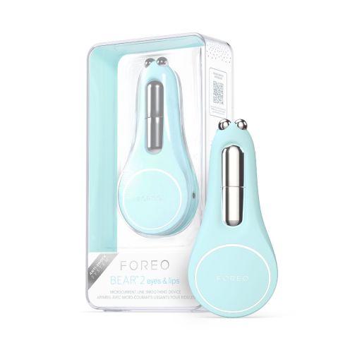 FOREO BEAR 2 Eyes & Lips Microcurrent Device, Arctic Blue