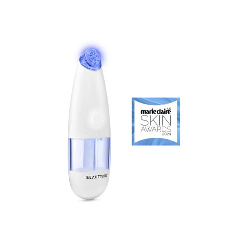 Beauty Bio GLOfacial Set - Hydration Facial Pore Cleansing Tool with Blue LED