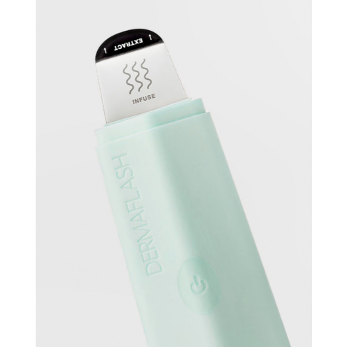 DERMAFLASH DERMAPORE+ Ultrasonic Pore Extractor & Skincare Infuser, Sea Foam