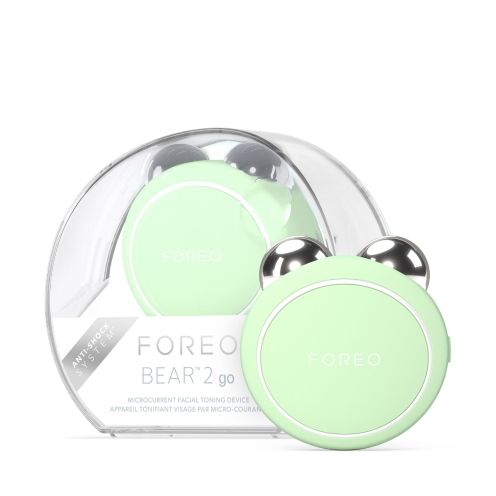 FOREO BEAR 2 Go Pistachio, microcurrent device for the cheek