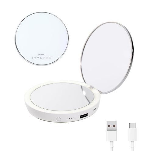 STYLPRO Flip'n'Charge LED Mirror