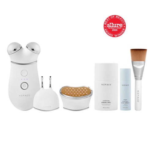 NuFACE TRINITY+ Complete Set – Smart Advanced Facial Toning Kit