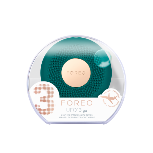 FOREO UFO 3 go smart facial care device, Evergreen