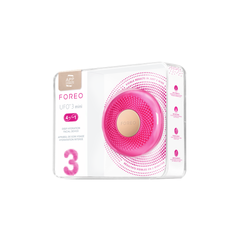FOREO UFO 3 mini - Deep facial hydration device, Fuchsia