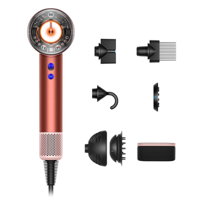 Dyson Supersonic Nural HD16 Hair Dryer Strawberry Bronze/Blush Pink