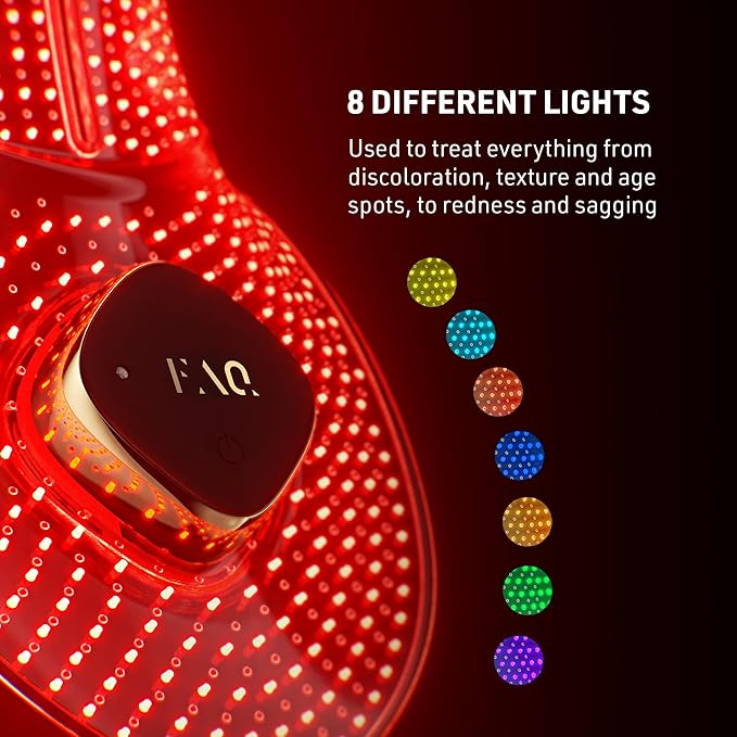 FAQ 211 Anti-Aging LED Mask  functions