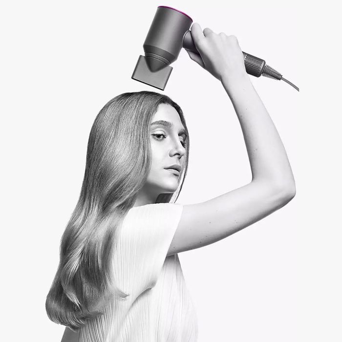 Dyson Supersonic HD07 Bright Nickel/Bright Copper Hair Dryer how to use