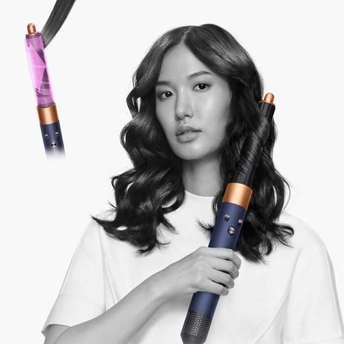 Dyson Airwrap Complete Hair Styler, Prussian Blue/Rich Copper Long Volumise