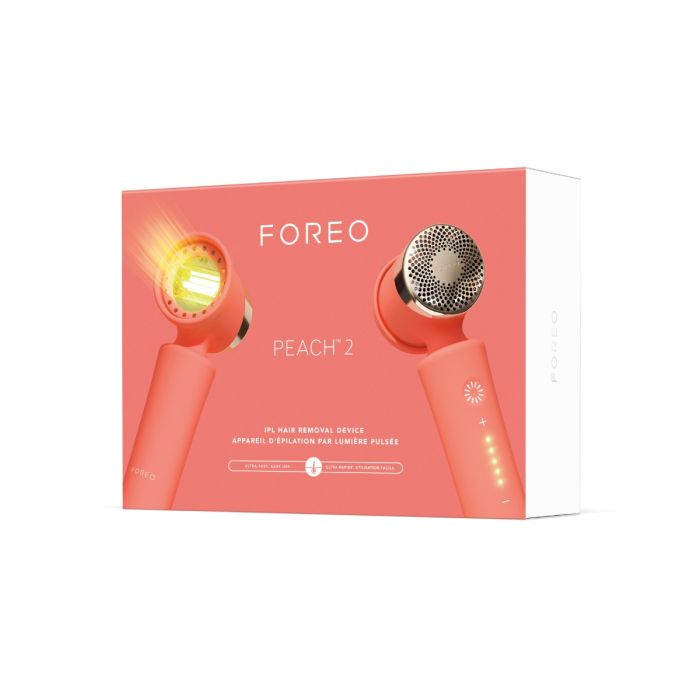 FOREO PEACH 2 IPL hair removal device, Peach packaging